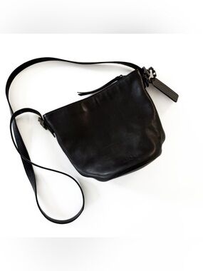 Coach Vintage Bleeker Mini Duffle Bag Crossbody Black Leather F32281